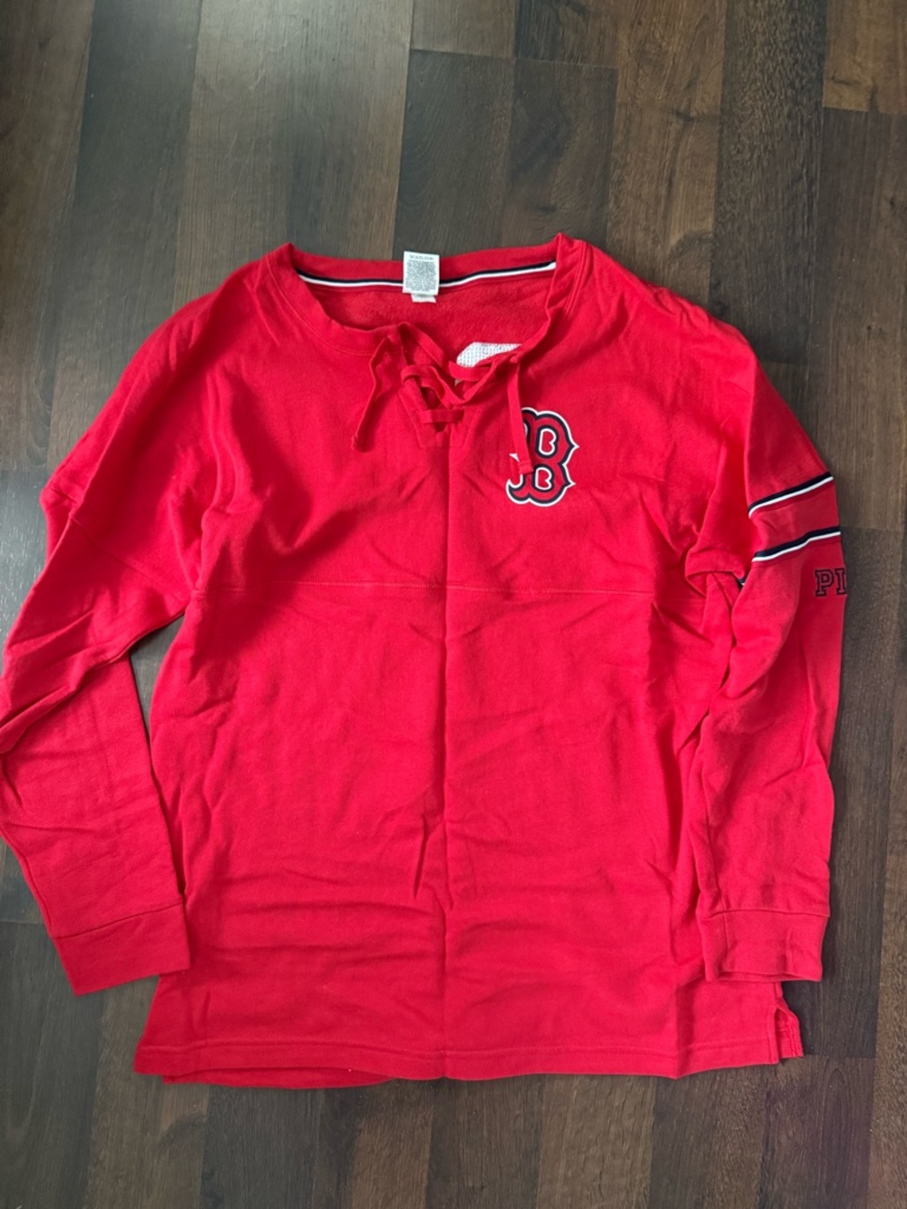 PINK Victorias Secret Boston Red Sox Sequin Top